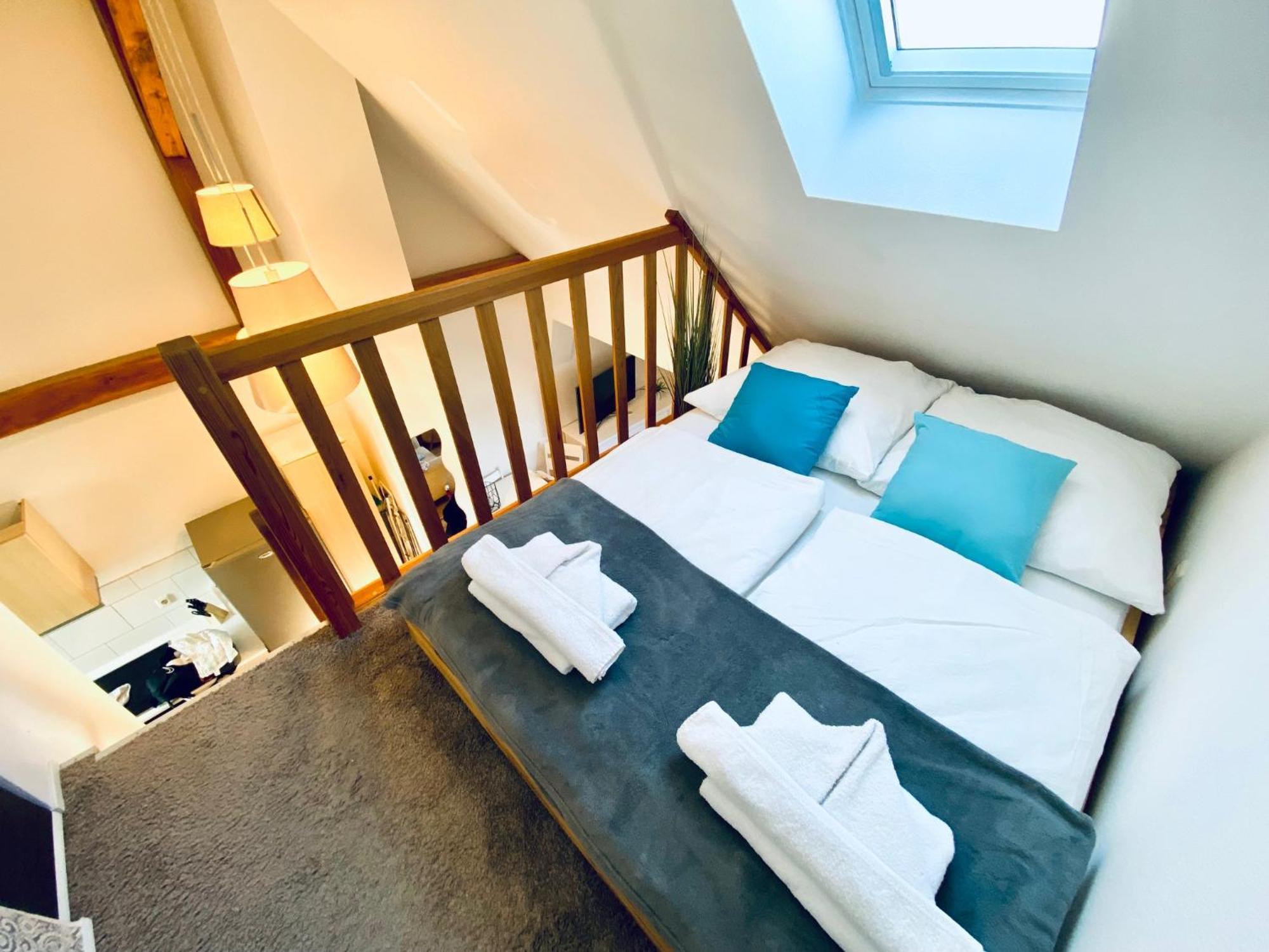 Apartment Schleusentor - Ferienwohnung Maisonette 罗斯托克 外观 照片