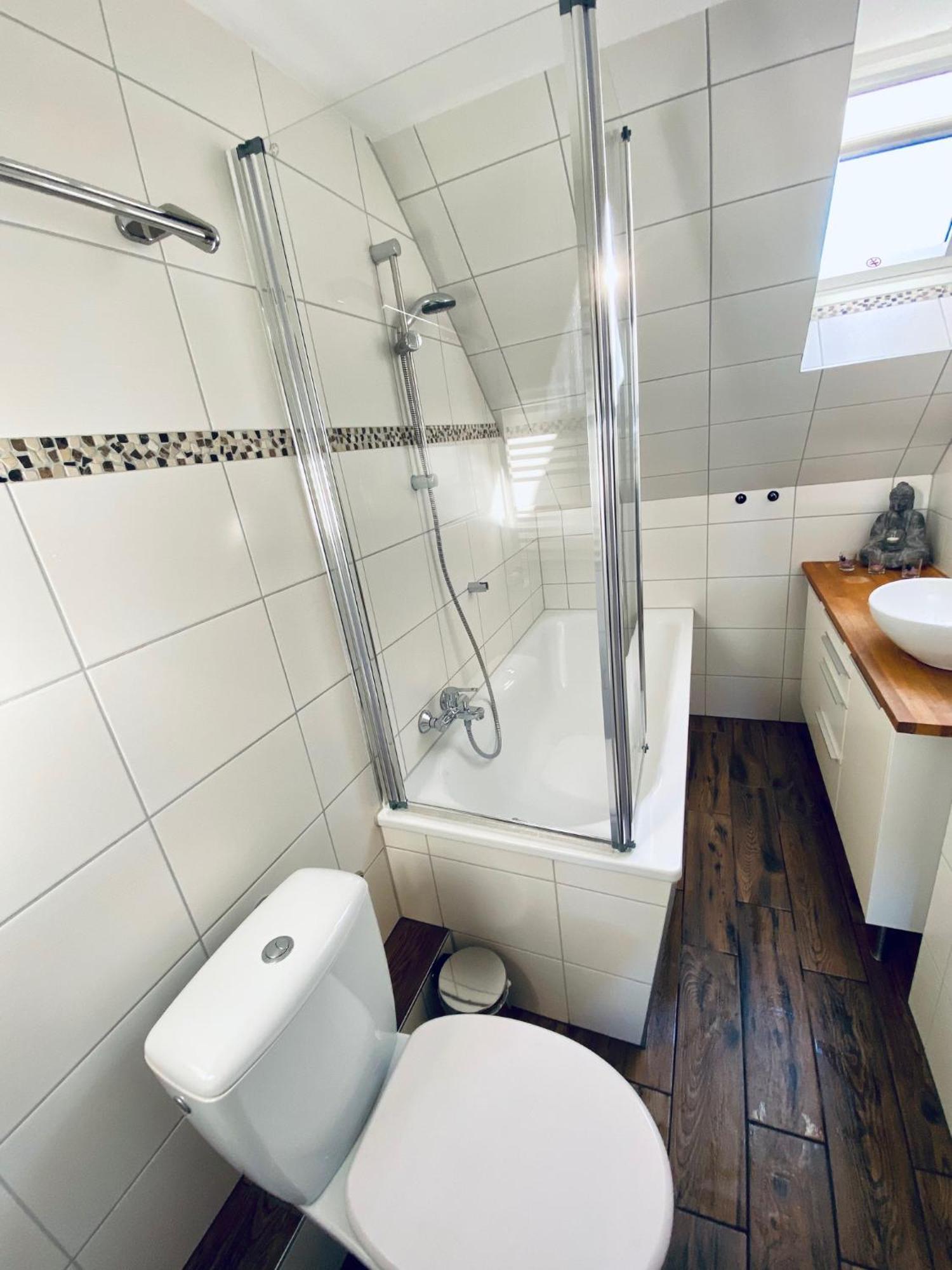 Apartment Schleusentor - Ferienwohnung Maisonette 罗斯托克 外观 照片